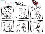  2023 anon anthro balls blush canid canine comic detachable detachable_penis dexoxeck digital_drawing_(artwork) digital_media_(artwork) dood_(dexoxeck) duo english_text erection fluffy fox fur genitals gesture hi_res humor male mammal masturbation meme monochrome nude penis pointing scared scared_face shitpost signature sketch text traumatized 