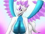  dragon flashwing flashwing_(skylander) furry hyper_breast lowres no_sexual non-web_source 