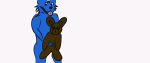  &#039;teddy 2_frame_animation absurd_res animated anthro bear blue bluedog canid canine canis domestic_dog hi_res kitsy male mammal short_playtime solo stuffy 