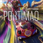  car commentary english_commentary federation_internationale_de_l&#039;automobile ferrari ferrari_499p highres light_trail matteo_spirito mecha mechanization motor_vehicle no_humans official_art race_vehicle racecar real_life robot running second-party_source vehicle_focus 