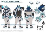  anthro avalon blue_eyes boots bottomwear bulge canid canine canis claws clothing comic crisis domestic_dog dorsal_view facial_expressions fluffy footwear hoodie icon jacket male mammal model_sheet open_mouth pants samaraka shiba_inu shirt solo spitz teeth tongue topwear ventral_view 