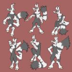  bozerd conartist demon female feralasar hooved_digitigrade hooves impwolf model_sheet pirate skypirate solo thief tizali 