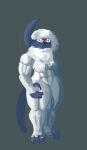  absol anthro claws doc002 female female/female generation_3_pokemon hi_res male muscular nintendo pokemon pokemon_(species) short solo 