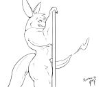  bodily_fluids cum ejaculation genital_fluids glory_hole kangaroo kinktober macropod mammal marsupial toggle_(artist) 