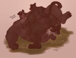  anal anal_penetration anthro bagheera_(jungle_book) ball_slap balls baloo bear belly belly_overhang big_balls big_belly big_butt big_muscles black_body black_fur bodily_fluids bubble_butt butt chubby_anthro chubby_belly chubby_cheeks chubby_male cum cum_in_ass cum_inside cumshot dialogue disney duo ejaculation eyes_closed feet felid forest from_behind_position fur gabgbb genital_fluids genitals hi_res huge_balls huge_butt huge_hips huge_muscles huge_thighs jaguar jungle looking_at_another looking_at_partner looking_pleasured lying male male/male mammal mature_male moobs motion_lines multicolored_body multicolored_fur muscle_size_difference muscular muscular_anthro muscular_male nude nude_male on_back on_bottom on_grass on_ground overweight overweight_male pantherine pawpads pecs penetration pinup plant pose raised_tail rear_view sex size_difference slap smile sweat sweaty_balls sweaty_belly sweaty_body sweaty_butt sweaty_genitalia sweaty_legs sweaty_thighs tail talking_to_another talking_to_partner thank_you the_jungle_book thick_thighs tree two_tone_body two_tone_fur wide_hips yellow_eyes 