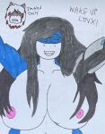  anthro big_breasts breasts duo emily_sharkess female female/female fish hi_res marine shark werewolfvincent 