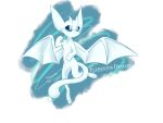  2023 abstract_background anthro biped blue_eyes digital_media_(artwork) dragon dust:_an_elysian_tail elementer_dragon fan_character hi_res human male mammal membrane_(anatomy) membranous_wings softpaw0918 solo tail white_body wings 