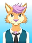  absurd_res anthro beastars canid canine canis clothing hi_res jacho male mammal niamky_(artist) solo student uniform wolf 