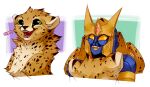  alien alien_humanoid anthro cheetah cheetor chirping cybertronian fangs felid feline fur green_eyes happy hasbro humanoid knyte_(artist) living_machine machine male mammal maximal open_mouth robot smile solo spots spotted_body spotted_fur takara_tomy teeth transformers transformers:_beast_wars yellow_body yellow_fur yellow_sclera 