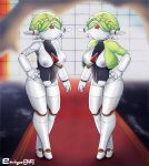  absurd_res atomic_heart breasts duo enrique849 female female/female gardevoir generation_3_pokemon hi_res humanoid nintendo nude pokemon pokemon_(species) 