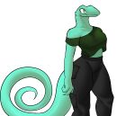  absurd_res anthro fan_character female female/female hi_res keching reptile scalie solo 
