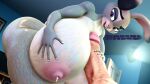  16:9 2023 3d_(artwork) 4k 5_fingers absurd_res anthro areola big_breasts big_penis bodily_fluids breasts buckteeth butt coriponer digital_media_(artwork) disney duo english_text female fingers fur genitals grey_body grey_fur hi_res huge_breasts huge_penis human humanoid_genitalia humanoid_penis hyper hyper_breasts inside judy_hopps lactating lagomorph leporid male mammal nipples nude penis pink_areola pink_nipples rabbit teeth text white_body white_fur widescreen zootopia 