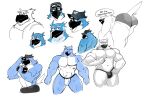  abs absurd_res anthro avian beak beard big_pecs bird black_beak black_clothing black_hat black_headwear blue_body blue_feathers bulge butt clothing colored_sketch dialogue elfein exercise eyebrows eyewear facial_hair feathers felipe_(elfein) hand_on_hat hat headgear headwear hi_res jockstrap looking_at_viewer looking_back looking_back_at_viewer male muscular muscular_male navel pecs presenting presenting_hindquarters sketch sketch_page smile smug solo speech_bubble sunglasses tail text underwear weightlifting weights white_beard white_body white_eyebrows white_feathers workout 