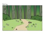  4chan detailed_background gameplay_mechanics grass hi_res labbit1337 plant rock tree warriors_(cats) zero_pictured 