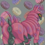  animal_genitalia animal_penis anus balls big_balls dessert digital_media_(artwork) doughnut equine_genitalia equine_penis feral food generation_5_pokemon genitals hi_res long_penis looking_back male nintendo noodlybat_(artist) orange_eyes penis pixel_(artwork) pokemon pokemon_(species) presenting puffy_anus quadruped raised_tail red_body saggy_balls scolipede solo tail 