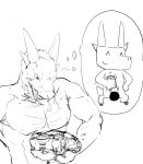  &lt;3 2019 anthro blush breath_powers car censored censored_genitalia dragon eyes_closed genitals hand_on_hip happy hi_res horn male monochrome muscular navel nekotanyanneko open_mouth penis solo thinking vehicle 