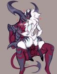  anthro duo female hi_res humanoid kindred_(lol) lamb_(lol) league_of_legends male male/female penetration rhaast_(lol) riot_games saltyserpent vaginal vaginal_penetration 