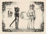  anthro butt clothed clothing domestic_cat duo english_text fablepaint felid feline felis fluffy fluffy_tail hi_res lackadaisy male mammal mordecai_heller nicodeme_savoy smile smirk surprised_face tagme tail text underwear underwear_only webcomic 