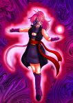  1girl dragon_ball dragon_ball_heroes dragon_ball_super dragon_ball_super_super_hero dragon_ball_xenoverse highres muscular non-web_source note note_(dragon_ball) saiyan super_saiyan super_saiyan_rose time_breaker_mask time_patrol_(dragon_ball) 