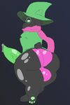  absurd_res anthro balls big_balls big_butt big_penis bodily_fluids butt clothed clothing deltarune genital_fluids genitals hi_res hollowedwood huge_balls huge_butt huge_penis hyper hyper_balls hyper_genitalia hyper_penis male partially_clothed penis precum ralsei solo thick_thighs undertale_(series) 