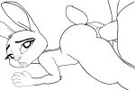  anthro buckteeth butt disney duo eyeliner female genitals humanoid invalid_tag judy_hopps lagomorph leporid looking_at_viewer looking_pleasured makeup male male/female mammal nick_wilde penetration penile penile_penetration penis rabbit rabbit_ears scut_tail short_tail tail teeth the_good_guy_two thick_thighs tongue young zootopia 