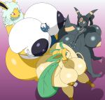  absurd_res anthro ass_up belly big_breasts big_butt big_hipped bouncing_breasts breast_grab breast_play breast_squish breasts butt butt_grab chubby_anthro chubby_female curvy_figure daughter_(lore) eeveelution female generation_1_pokemon generation_2_pokemon generation_4_pokemon generation_6_pokemon hand_on_breast hand_on_butt harem hi_res huge_breasts huge_butt huge_hips huge_thighs humanoid hyper hyper_breasts hyper_butt hyper_hips hyper_thighs jolteon jonhexelleirr leafeon lustful_gaze mature_anthro mature_female mature_humanoid meowstic mother_(lore) mother_and_child_(lore) mother_and_daughter_(lore) nintendo nipples parent_(lore) parent_and_child_(lore) parent_and_daughter_(lore) pokemon pokemon_(species) shaded shaking_breasts shaking_butt simple_background simple_shading slightly_chubby smile smiling_at_partner squish standing thick_thighs umbreon voluptuous wide_hips 