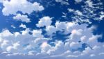  absurdres blue_sky cloud day highres no_humans original outdoors scenery sky sky_focus sumassha_t_t sun 