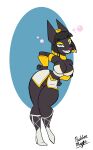 2017 alpha_channel ankhmara anthro anubian_jackal bottomless bubble canid canine canis clothed clothing digital_media_(artwork) egyptian egyptian_clothing female genitals hand_on_hip hi_res jackal mammal pussy rubbermage simple_background smile solo transparent_background 