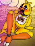  animatronic anthro anus avian bird blush bodily_fluids chica_(fnaf) chicken cum female five_nights_at_freddy&#039;s galliform gallus_(genus) genital_fluids genitals machine phasianid pussy pussy_juice robot sagefullmoon scottgames solo spread_pussy spreading steel_wool_studios sweat 