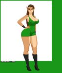  accessory anthro big_breasts blizzard_entertainment boots bottomwear breasts brown_hair clothing digital_media_(artwork) domestic_cat felid feline felinegirl felis female footwear fur green_background green_eyes hair hair_accessory hairband high_heels hitzdesenhos katarina_lyons katarinalyons long_ears long_hair looking_at_viewer low_res mammal miniskirt pixel pixel_(artwork) pixelartwork pixels pixelsprite planet pupils rock_n&#039;_roll_racing rocknrollracing simple_background skirt slit_pupils solo tan_body tan_fur white_background 