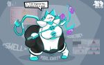  absurd_res anthro belly belly_inflation big_belly big_breasts bloated blush bodily_fluids breasts clothed clothing darkner deltarune english_text eyelashes eyes_closed felid feline female flying_sweatdrops hi_res inflation machine mammal obese obese_anthro obese_female overweight overweight_anthro overweight_female robot solo sweat sweatdrop swelling task_manager tasque_manager text thefoxbro undertale_(series) 