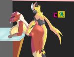  absurd_res anthro avian big_breasts blaziken bodily_fluids bold_and_brash_(meme) breasts digital_media_(artwork) duo fangedotter felid feline female female_penetrated generation_3_pokemon generation_7_pokemon hi_res legendary_pokemon male male/female male_penetrating male_penetrating_female mammal nintendo nude penetration pokemon pokemon_(species) sex simple_background smile vaginal zeraora 