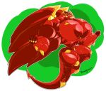  bakugan dragmon drago dragon hi_res male muscular 