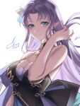  absurdres blue_eyes epic_seven highres i_a_n pointy_ears purple_hair 