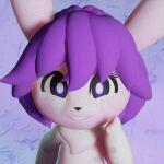  anthro charlotte_(happypancakes34) female happypancakes34 happypancakes34_(artist) icon lagomorph leporid mammal pink_body rabbit solo 