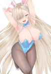  animal_ears asuna_(blue_archive) blue_archive breasts highres long_hair oioi_ainomo playboy_bunny 