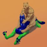  anthro balls bear big_penis bodily_fluids duo fisting fuzzies4you genital_fluids genitals hi_res huge_penis humanoid_genitalia humanoid_penis hyper hyper_genitalia hyper_penis lagomorph leporid male male/male mammal penetration penis precum rabbit simple_background urethral urethral_fisting 