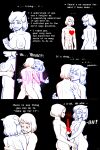  alternate_universe angel_derear anthro asriel_dreemurr big_penis black_background blush bodily_fluids boss_monster bovid bow_ribbon breasts butt caprine clothing comic crossgender crying duo embrace female flaccid footwear footwear_only frisk_(undertale) frisky_(under(her)tail) genitals goat hi_res horn hug human imminent_sex male male/female mammal mostly_nude nude penis penis_between_breasts phallic pubes shoes shoes_only simple_background soul_(undertale) standing tears text thewill under(her)tail undertale undertale_(series) waist_grab whispering wide_eyed 