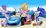  1boy 4girls amy_rose animal_ears animal_nose armlet artist_name ass back bat_ears bat_girl bat_wings beach bent_over black_wings blaze_the_cat blue_eyes blue_eyeshadow blue_fur blue_gemstone blue_hair blue_sky body_fur breasts car cat_ears cat_girl cat_tail circlet closed_mouth cloud colored_tips commentary day elbow_gloves english_commentary eyeshadow forehead_jewel from_behind full_body fur-trimmed_footwear fur-trimmed_gloves fur_trim gem gloves gold green_eyes grin hair_tie hairband half-closed_eyes hand_on_own_chin happy heel_up horizon jewelry large_breasts leaning_forward leaning_on_object legs lipstick long_hair looking_at_another looking_back looking_down makeup motor_vehicle multicolored_hair multiple_girls neck_ring nude ocean open_mouth orange_fur orange_hair outdoors pink_fur pink_hair pink_lips presenting purple_footwear purple_fur purple_hair pussy red_footwear red_gemstone red_hairband rockthebull rouge_the_bat shoes short_hair sidelocks sideways_mouth signature sitting sky small_breasts smile socks sonic_(series) sonic_the_hedgehog spiked_hair sports_car standing stroking_own_chin tail tail_raised team_sonic_racing teeth thighs tikal_the_echidna toes_up topknot two-tone_fur two-tone_hair uncensored white_fur white_gloves white_hair white_socks wings yellow_eyes 