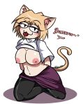  alpha_channel animal_humanoid big_breasts blonde_hair blush blush_lines bottomwear breasts cat_humanoid cat_tail clothed clothing clothing_lift dosukeii exposed_breasts felid felid_humanoid feline feline_humanoid female hair half-closed_eyes hands_behind_back hi_res huge_breasts humanoid inner_ear_fluff legwear looking_at_viewer mammal mammal_humanoid narrowed_eyes neco-arc nipples on_lap purple_bottomwear purple_clothing red_eyes shirt shirt_lift simple_background sitting sitting_on_lap skirt skirt_lift smile smug solo stockings sweater tail text thick_thighs tits_out tongue tongue_out topwear transparent_background tsukihime tuft turtleneck type-moon 