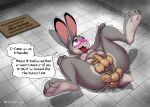  2021 ahegao alien alien_(franchise) anal anal_penetration anthro belly big_belly blush bodily_fluids breasts butt crotchhugger detailed_background digital_media_(artwork) disney double_penetration english_text facehugger female female_penetrated floor fur genital_fluids genitals interspecies judy_hopps lagomorph leporid looking_pleasured mammal mind_break not_furry nude open_mouth orgasm orgasm_face penetration pregnant pregnant_female pussy rabbit sex shaded shadow2007x solo tail text tile tile_floor tongue tongue_out vaginal vaginal_penetration wall_(structure) xenomorph zootopia 