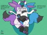  2023 eeveelution frottage generation_6_pokemon hi_res male male/male nintendo pokemon pokemon_(species) sex sylveon syngie 