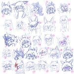  &lt;3 &lt;3_eyes ahegao anthro blood bodily_fluids bruised bruised_eye eulipotyphlan expressions eyewear fan_character female floppy_ears hair hedgehog hi_res humanoid inno_(innotsu) innotsu kocchi_(innotsu) linx looking_pleasured mammal narcy_(innotsu) sega sketch smile sonic_the_hedgehog_(series) sunglasses tsumiki_(innotsu) yandere 