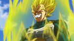  aura crazy_eyes crazy_smile dragon_ball dragon_ball_z non-web_source saiyan_armor smile super_saiyan vegeta 