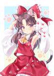  1girl hakurei_reimu mimi_(mimi_puru) tagme touhou 