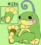  3_toes ambiguous_gender digital_media_(artwork) erection feet foot_fetish foot_play footjob generation_2_pokemon genitals hashtag hi_res id_number male nintendo number pawpads paws penis pokemon pokemon_(species) politoed secretsableye sex simple_background smile text toes two-footed_footjob 