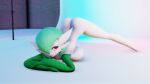  2021 3_fingers 3d_(artwork) ass_up big_breasts breasts breasts_on_ground butt digital_media_(artwork) female fingers gardevoir generation_3_pokemon green_hair hair hair_over_eye hi_res humanoid jack-o&#039;_pose looking_at_viewer mrjinsenpai nintendo not_furry nude one_eye_obstructed pokemon pokemon_(species) pose red_eyes side_boob smile smiling_at_viewer solo zy0n7 