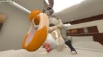  3d_(artwork) anal anthro big_breasts big_butt bodily_fluids breasts butt cum cum_inflation curvaceous curvy_figure digital_media_(artwork) disney ejaculation female furry genital_fluids gynomorph herm huge_breasts huge_butt inflation intersex judy_hopps lagomorph leporid mammal mature_female nude rabbit sega sex sonic_the_hedgehog_(series) source_filmmaker thick_thighs vanilla_the_rabbit voluptuous zootopia 