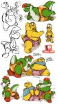  absurd_res crackajackin diaper diaper_fetish dry_humping duo hi_res koopa koopa_troopa koops male male/male mario_bros nintendo obese overweight overweight_male paper_mario reptile scalie the_great_gonzales_jr yoshi 