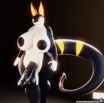  animated anthro endless_(artist) hayleigh hybrid intersex nintendo pokemon rhass solo 